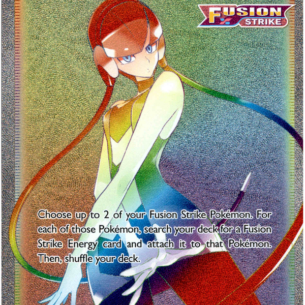 Elesa's Sparkle Hyper Rare - 275/264 - Fusion Strike - Holo Card Cavern Trading Cards, LLC Elesa's Sparkle Hyper Rare - 275/264 - Fusion Strike - Holo Card Cavern Trading Cards, LLC