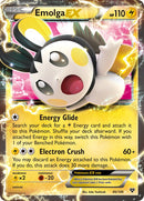 Emolga EX - 46/146 - XY Base - Holo - Card Cavern