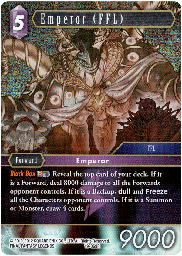 Emperor (FFL) - 19-069R - From Nightmares - Foil - Card Cavern