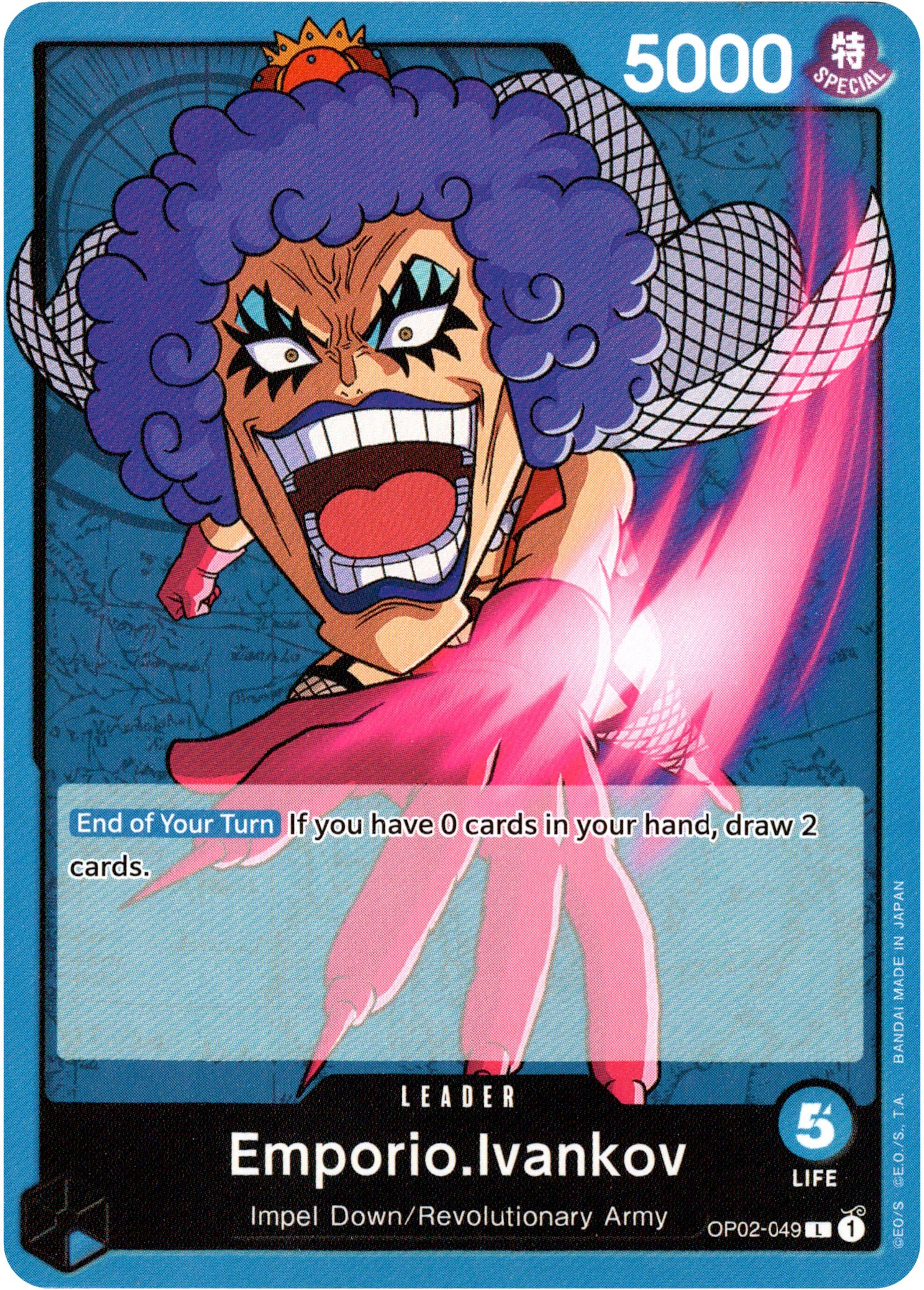 Emporio.Ivankov - OP02-049 - Paramount War - Card Cavern