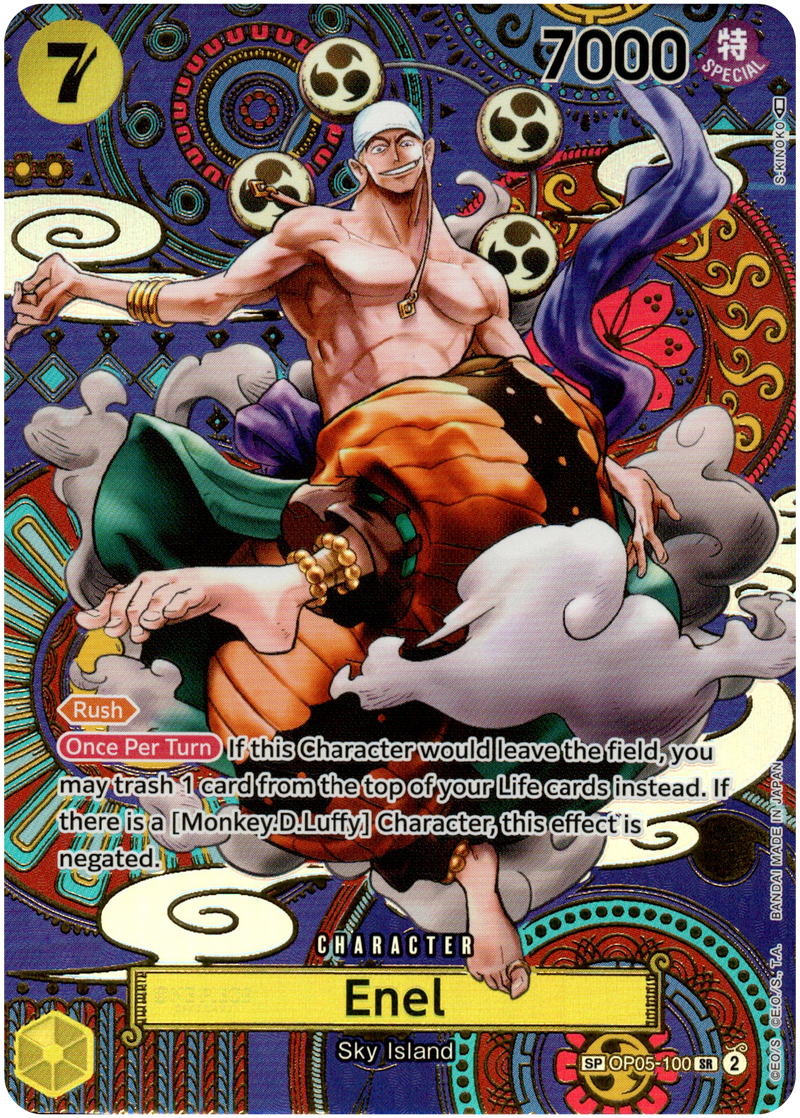 Enel (SP) - OP05-100 - Awakening of the New Era - Foil – Card