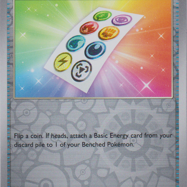 Energy Sticker - 159/165 - Scarlet & Violet 151 - Reverse Holo Card Cavern Trading Cards, LLC Energy Sticker - 159/165 - Scarlet & Violet 151 - Reverse Holo Card Cavern Trading Cards, LLC