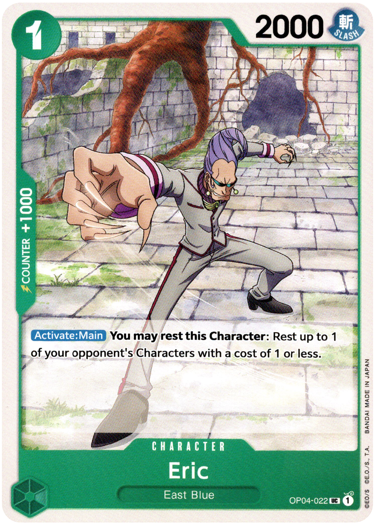Eric - OP04-022 UC - Kingdoms of Intrigue - Card Cavern