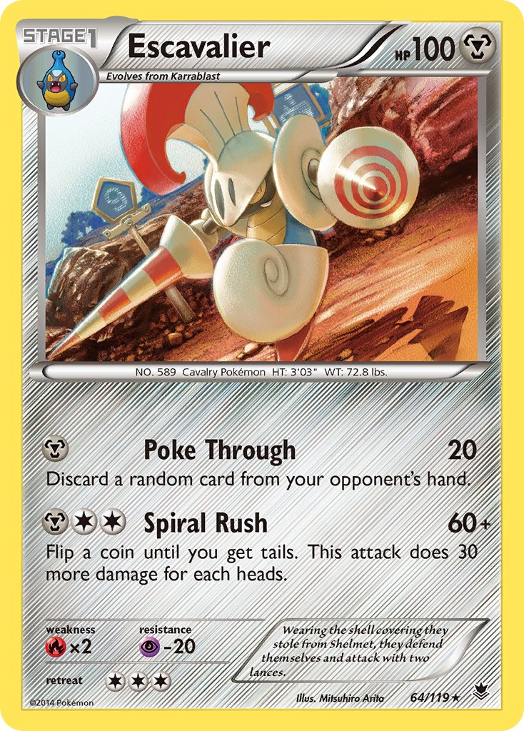Escavalier - 64/119 - Phantom Forces - Card Cavern