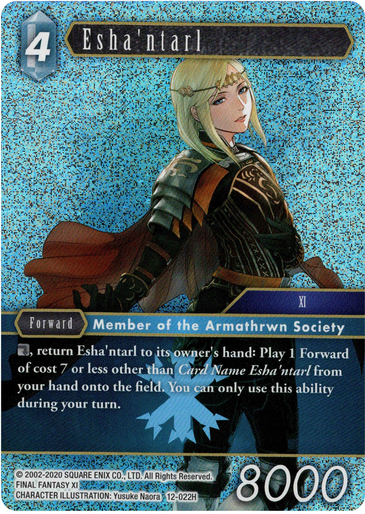Esha'ntarl - 12-022H - Opus XII - Foil - Card Cavern