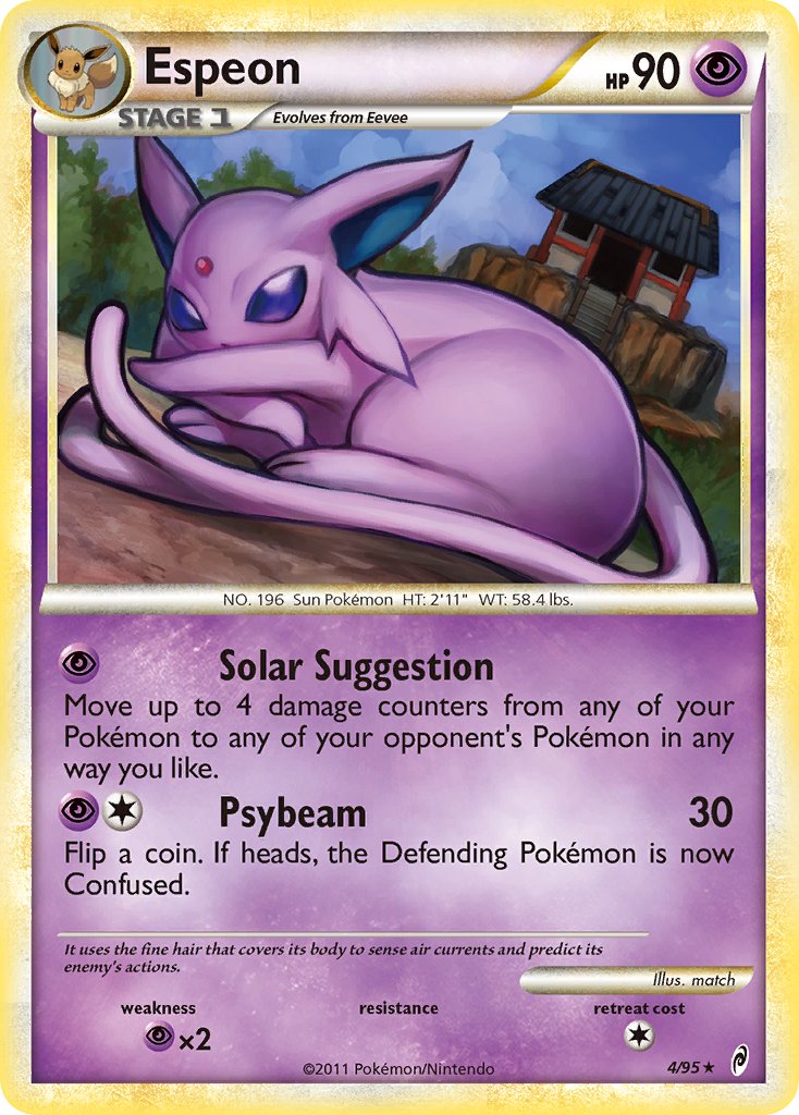 Espeon - 4/95 - Call of Legends - Holo - Card Cavern