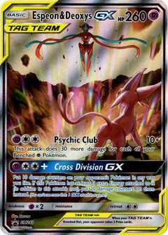 Espeon & Deoxys GX - SM240 - Promo - Card Cavern