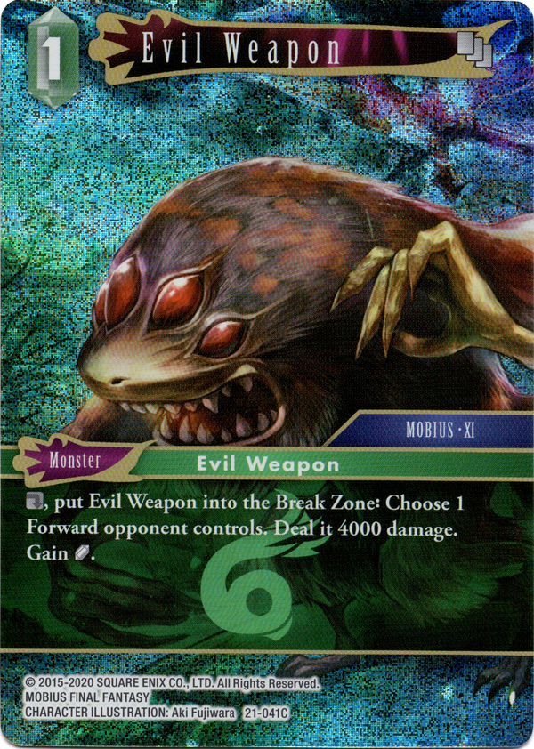 Evil Weapon - 21-041C - Beyond Destiny - Foil - Card Cavern