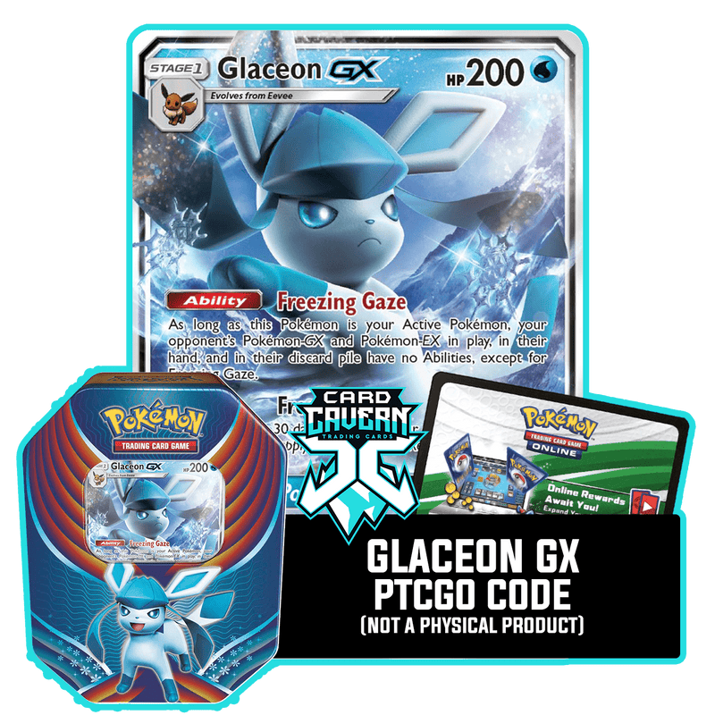 Evolution Celebration Tin: Glaceon GX - Snowy Gaze Deck
