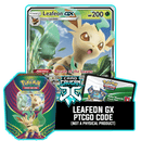 Evolution Celebration Tin: Leafeon GX - PTCGO Code - Card Cavern