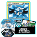 Evolved Battle Action Fall Tin: Samurott - PTCGO Code - Card Cavern