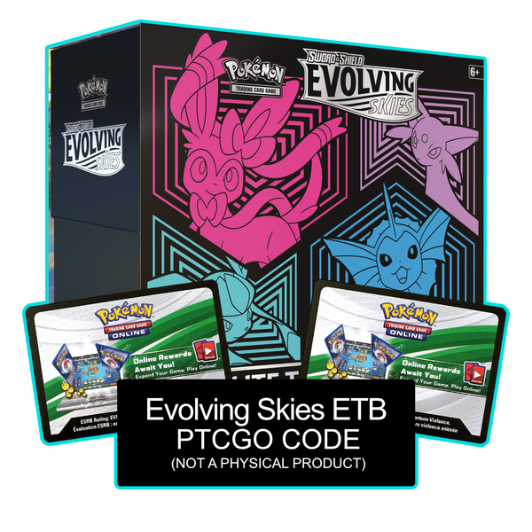 Evolving Skies ETB - Sylveon, Espeon, Glaceon, & Vaporeon