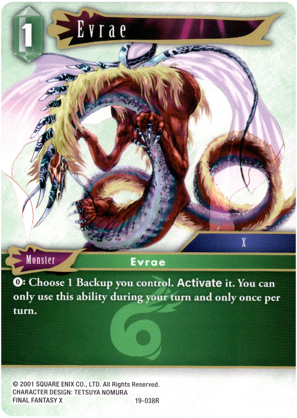 Evrae - 19-038R - From Nightmares - Card Cavern