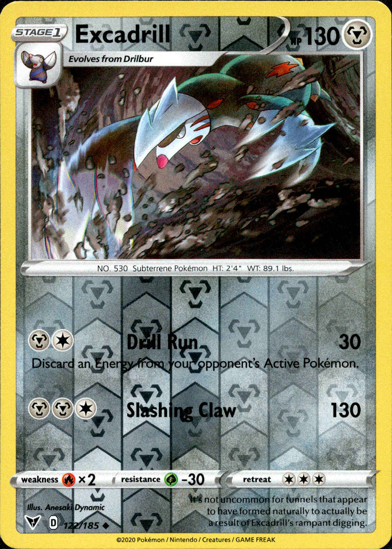 Excadrill - 122/185 - Vivid Voltage