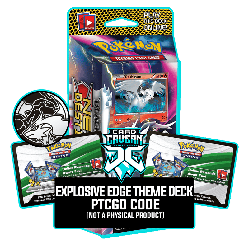 Explosive Edge Theme Deck - Next Destinies - PTCGO Code - Card Cavern
