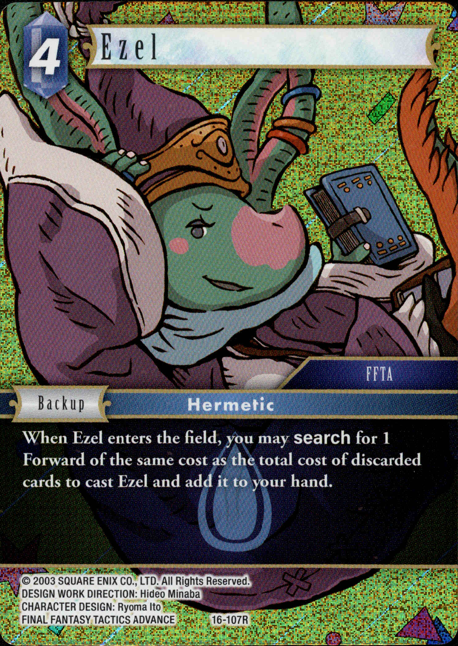 Ezel - 16-107R - Emissaries of Light - Foil - Card Cavern