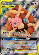 Mega Lopunny & Jigglypuff GX Alternate Art - 226/236 - Cosmic Eclipse - Holo - Card Cavern