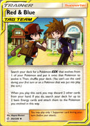 Red & Blue - 202/236 - Cosmic Eclipse - Card Cavern