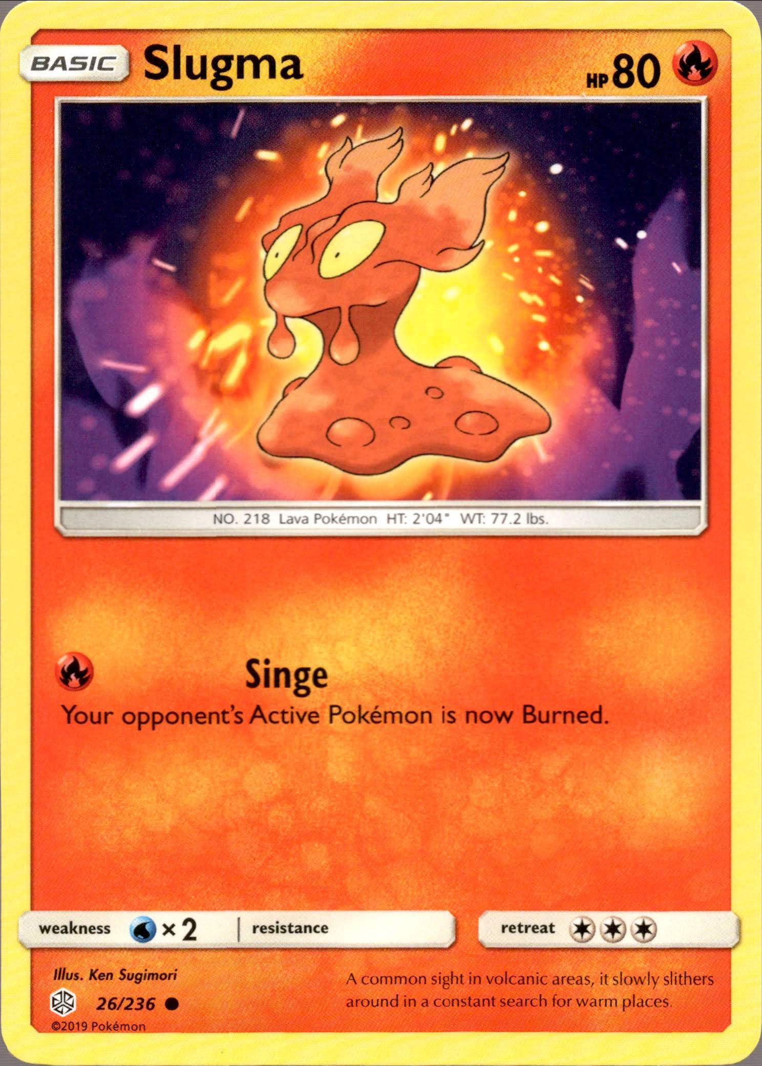 Slugma - 26/236 - Cosmic Eclipse - Card Cavern