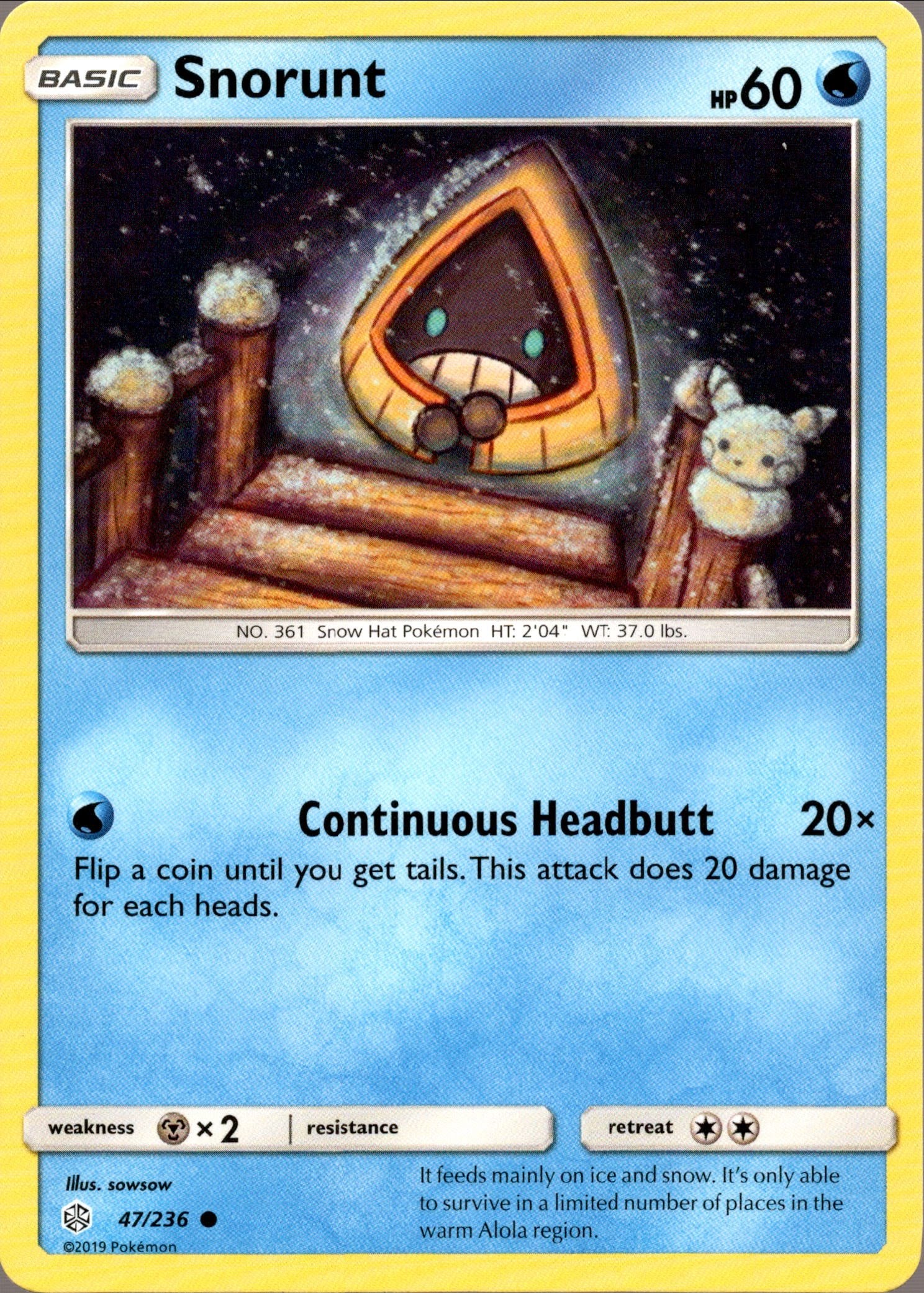Snorunt - 47/236 - Cosmic Eclipse - Card Cavern