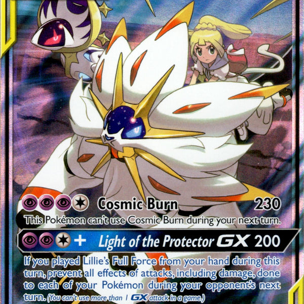 pokemon card solgaleo Solgaleo & Lunala GX - 75/236 - Cosmic Eclipse