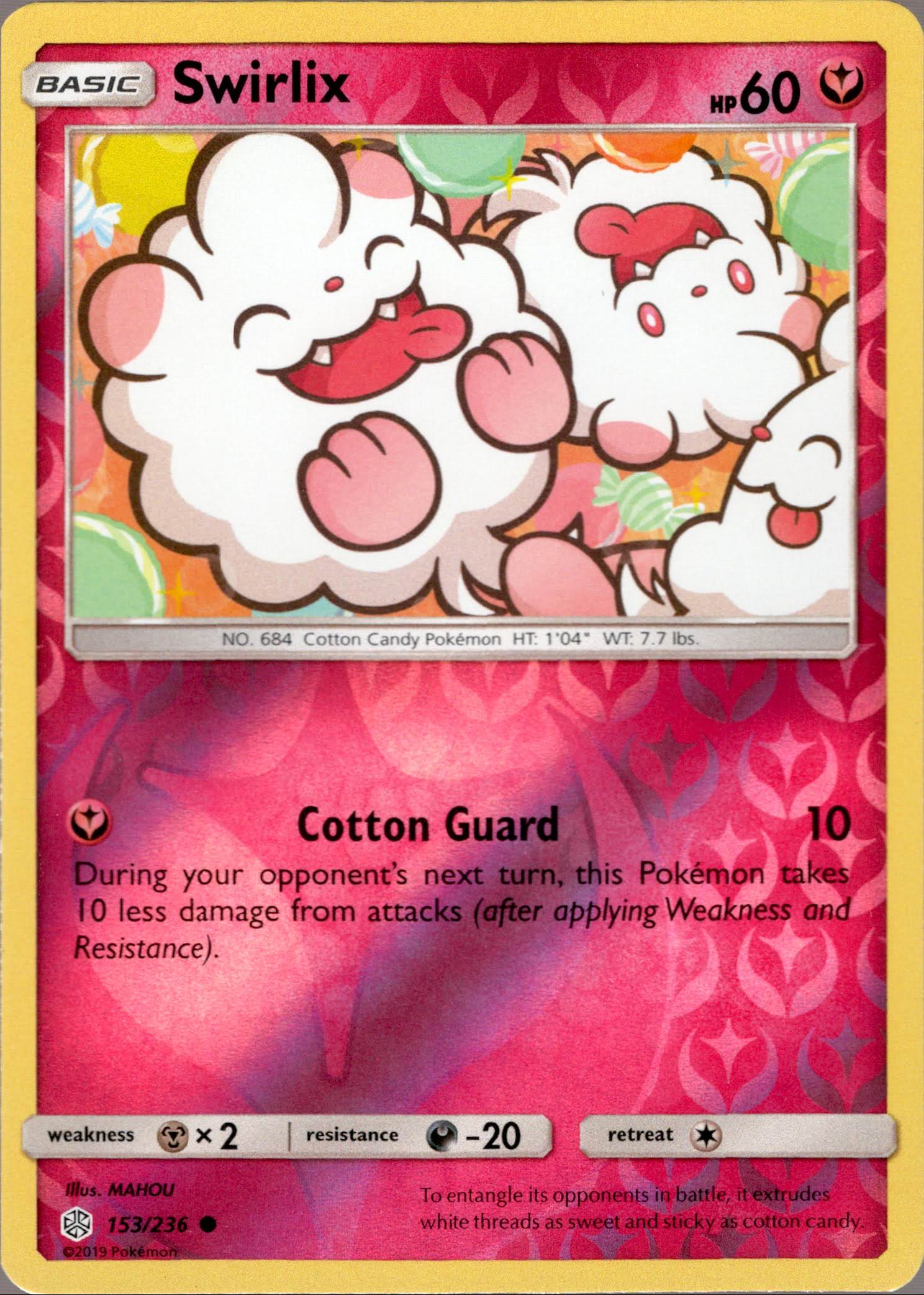 Swirlix - 153/236 - Cosmic Eclipse - Reverse Holo - Card Cavern