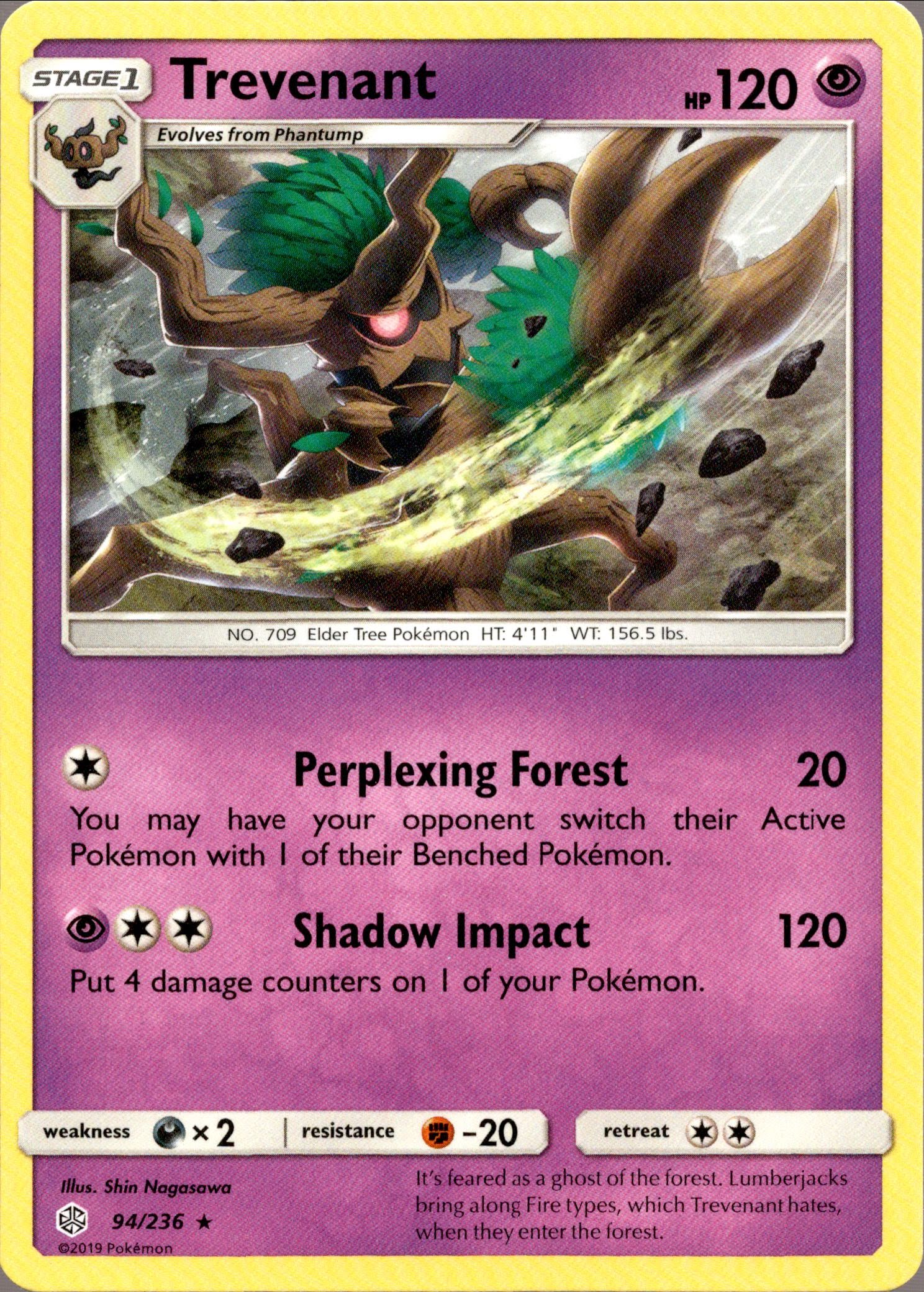 Trevenant - 94/236 - Cosmic Eclipse - Card Cavern
