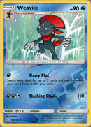 Weavile - 44/236 - Cosmic Eclipse - Reverse Holo - Card Cavern