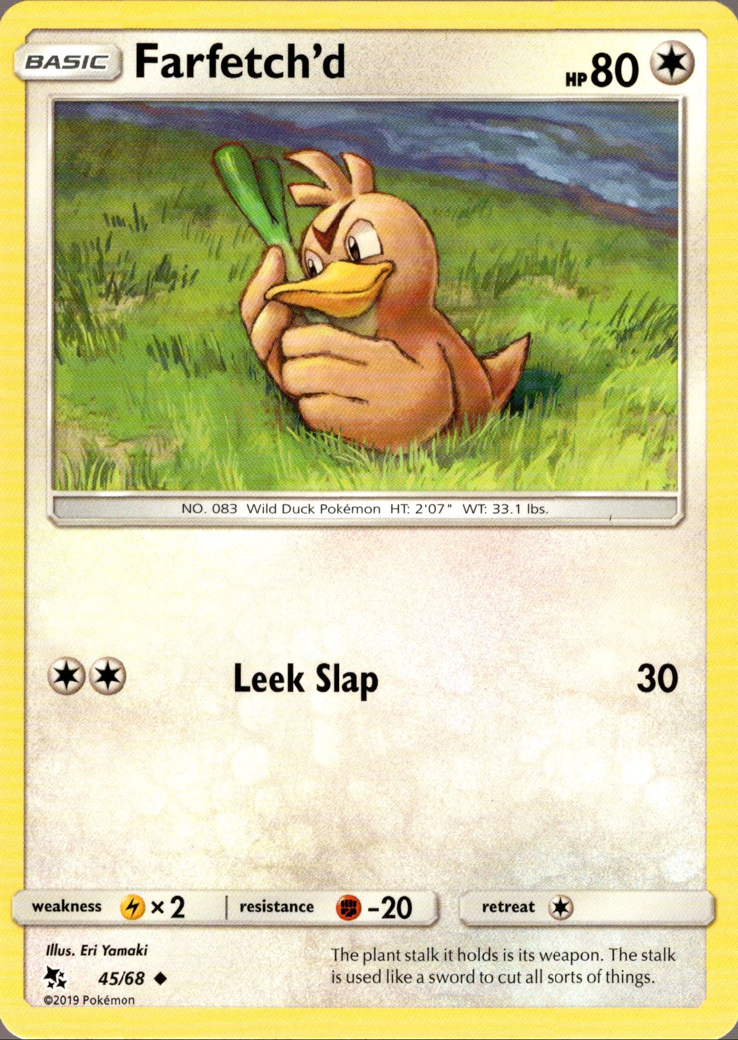 Farfetch'd - 45/68 - Hidden Fates - Card Cavern