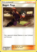 Koga's Trap - 59/68 - Hidden Fates - Card Cavern