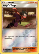 Koga's Trap - 59/68 - Hidden Fates - Reverse Holo - Card Cavern