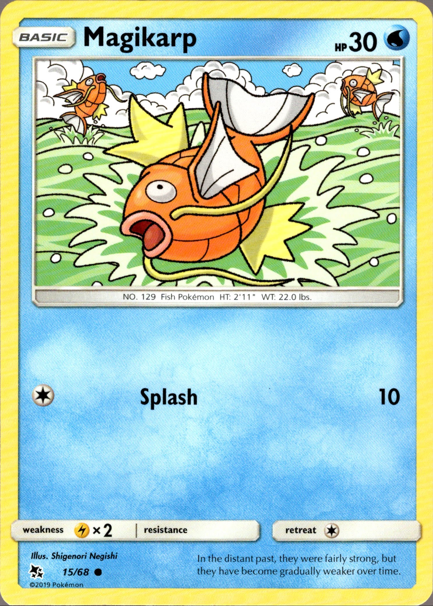 Magikarp - 15/68 - Hidden Fates - Card Cavern