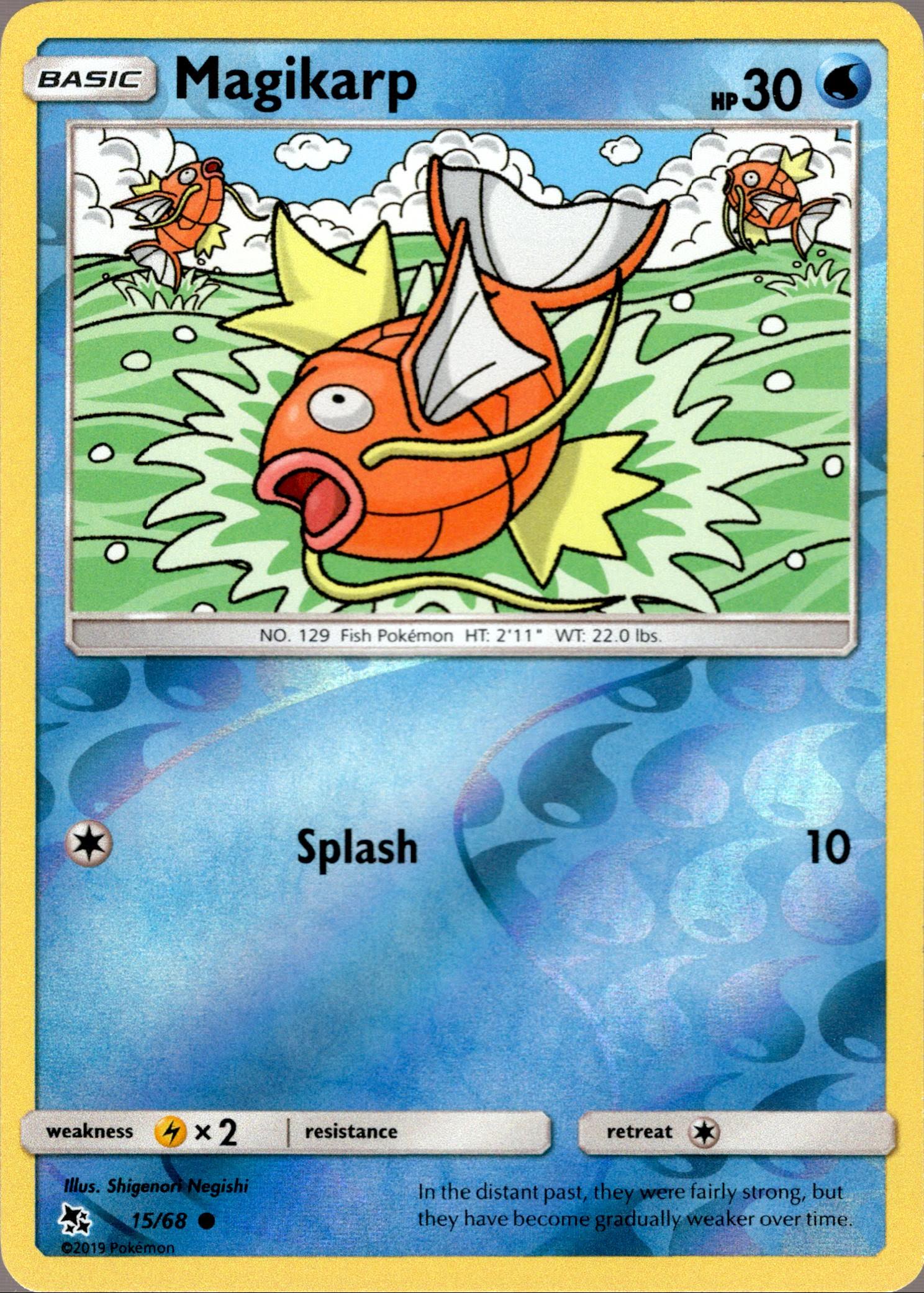 Magikarp - 15/68 - Hidden Fates - Reverse Holo - Card Cavern