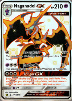 Naganadel GX - SV63/SV94 - Hidden Fates - Holo - Card Cavern