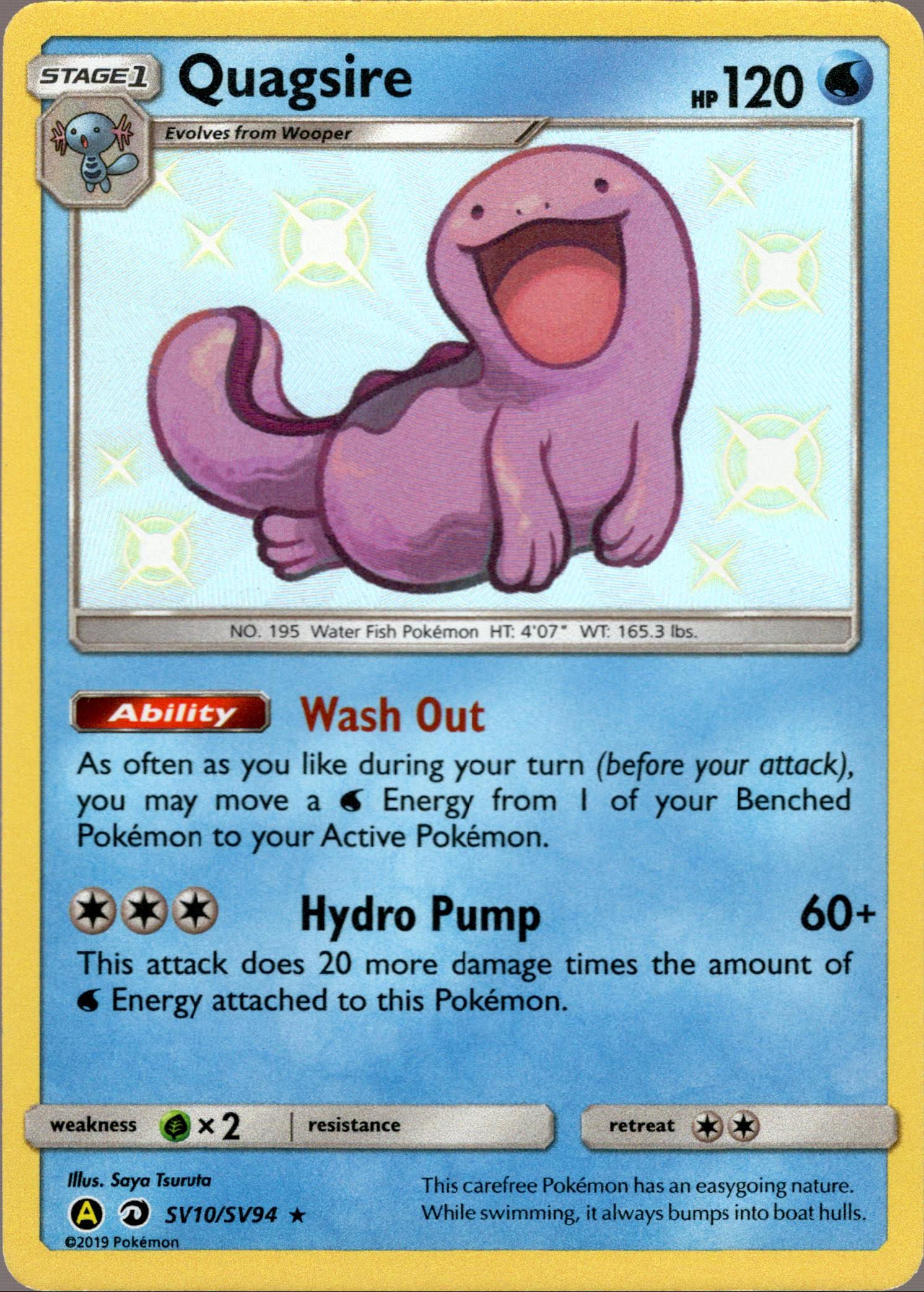 Quagsire - SV10/SV94 - Hidden Fates - Card Cavern