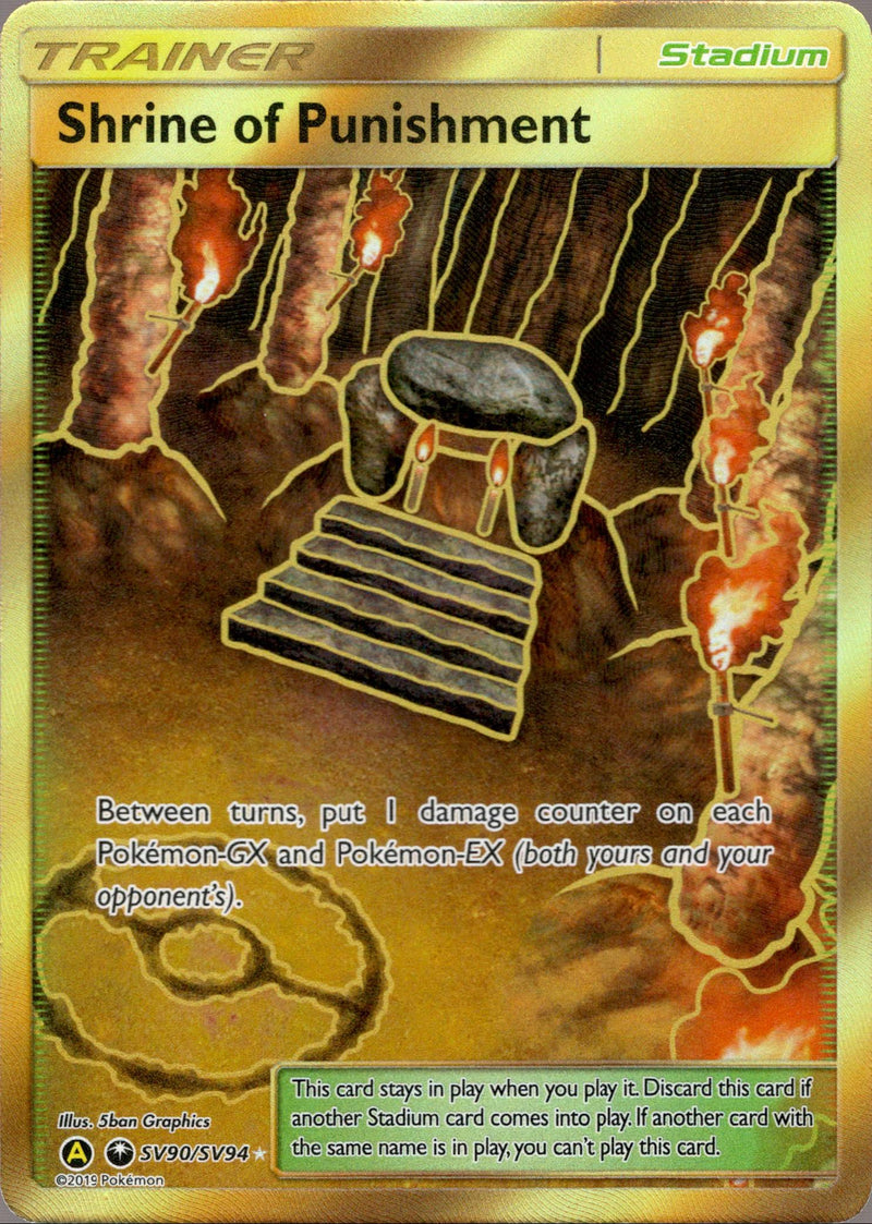 Shrine of Punishment - SV90/SV94 - Hidden Fates - Card Cavern