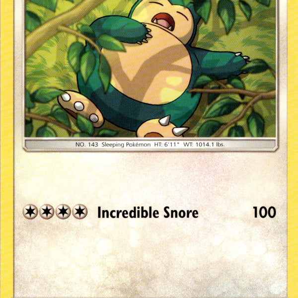 Holo Snorlax Jungle Snorlax Reverse Holo Foil Pokemon Card - Hidden Fates  Set #50/68, Near Mint Condition (2019) Snorlax TCG