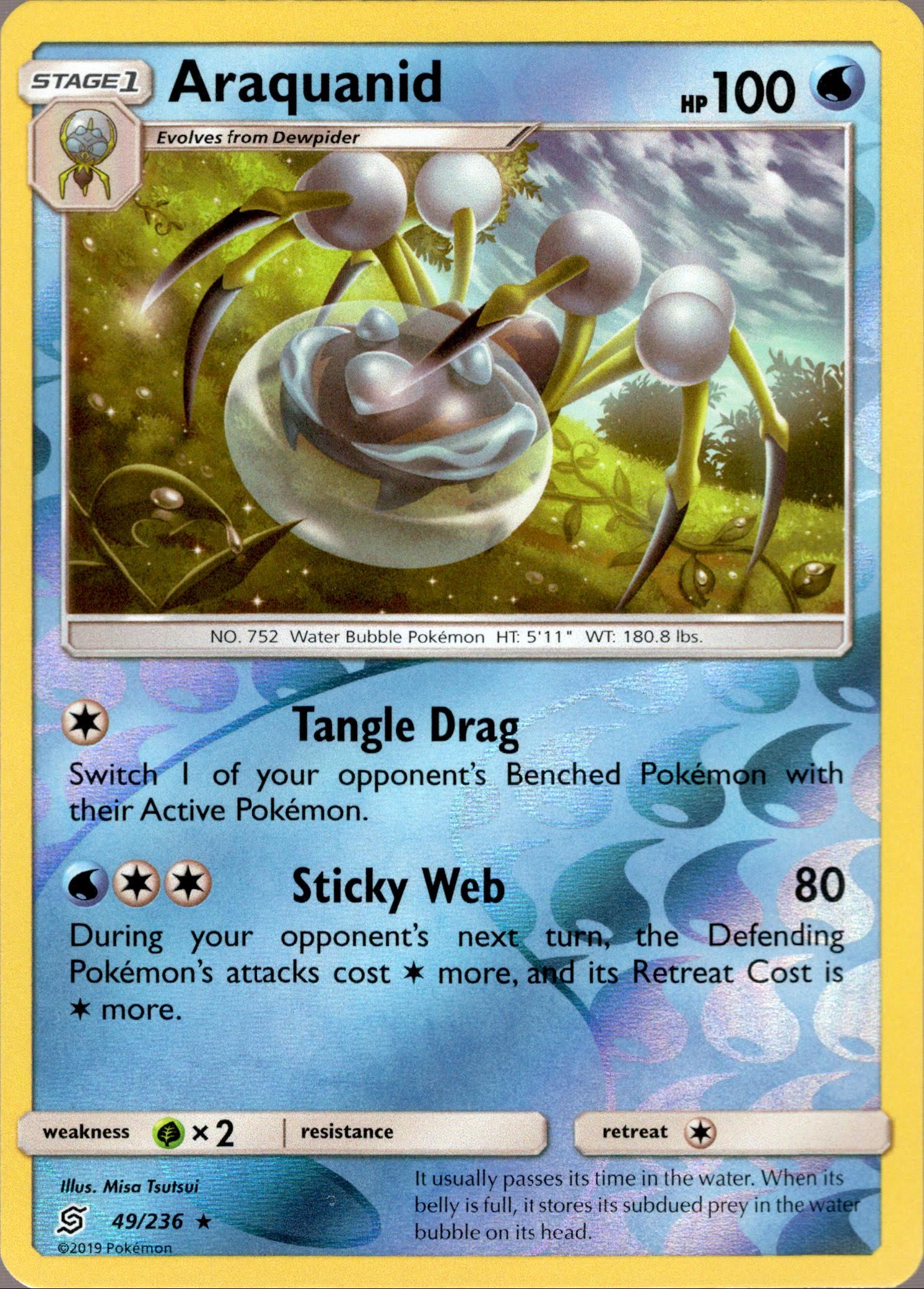 Araquanid - 49/236 - Unified Minds - Reverse Holo - Card Cavern