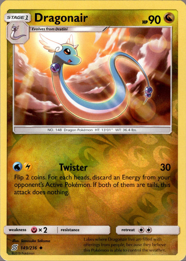 Dragonair - 149/236 - Unified Minds - Reverse Holo - Card Cavern