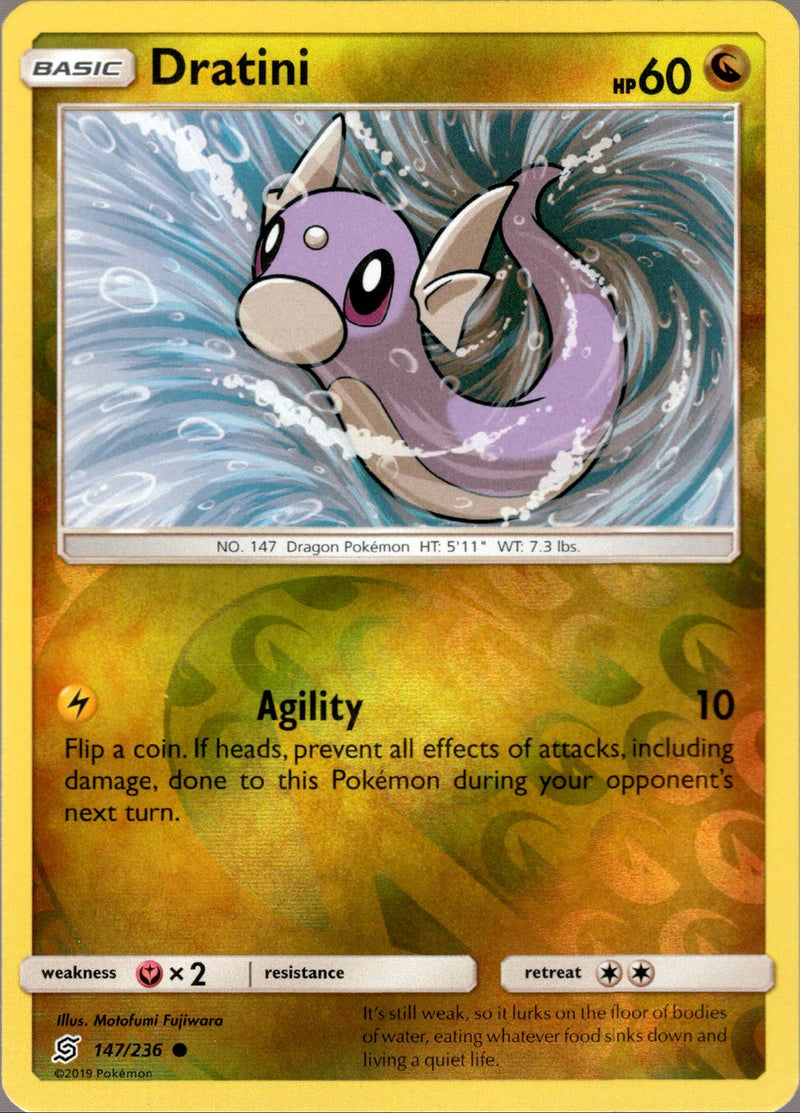 pokemon card dratini - 147/236 - Unified Minds Theme:Aerith Gainsborough K Placeholder Image Provided Creating custom Archfiend of