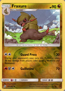 Fraxure - 155/236 - Unified Minds - Reverse Holo - Card Cavern