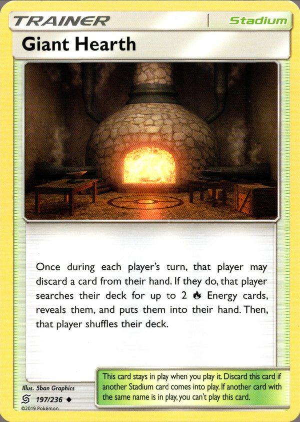 Giant Hearth - 197/236 - Unified Minds - Card Cavern