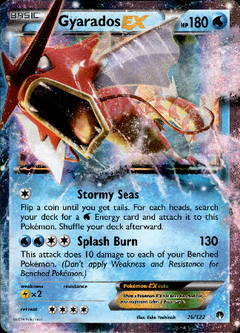Gyarados EX - 26/122 - BREAKpoint - Holo - Card Cavern