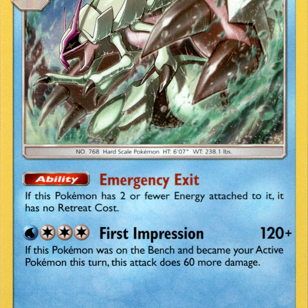 Golisopod - 51/236 - Unified Minds - Holo Card Cavern Trading Cards, LLC Golisopod - 51/236 - Unified Minds - Holo Card Cavern Trading Cards, LLC