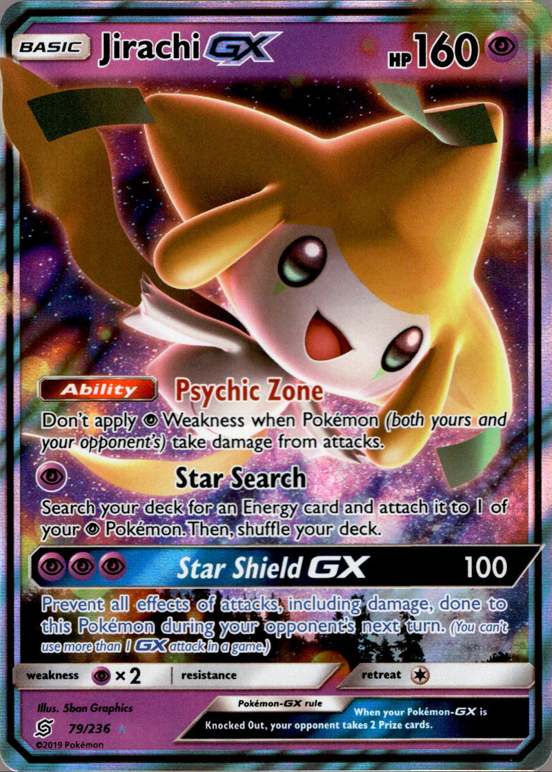 Jirachi GX - 79/236 - Unified Minds - Holo – Card Cavern Trading