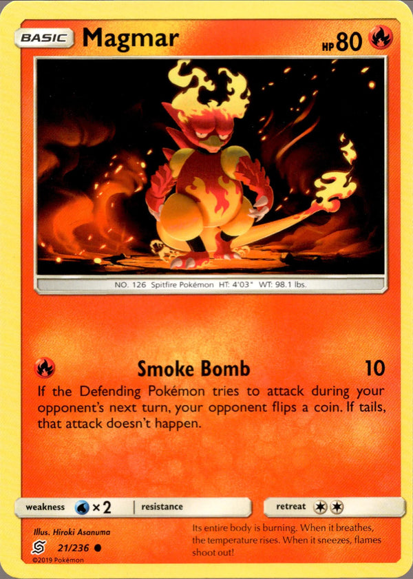 Magmar - 21/236 - Unified Minds - Card Cavern