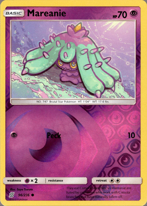 Mareanie - 96/236 - Unified Minds - Reverse Holo - Card Cavern