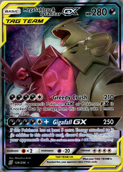 Mega Sableye & Tyranitar GX - 126/236 - Unified Minds - Holo - Card Cavern
