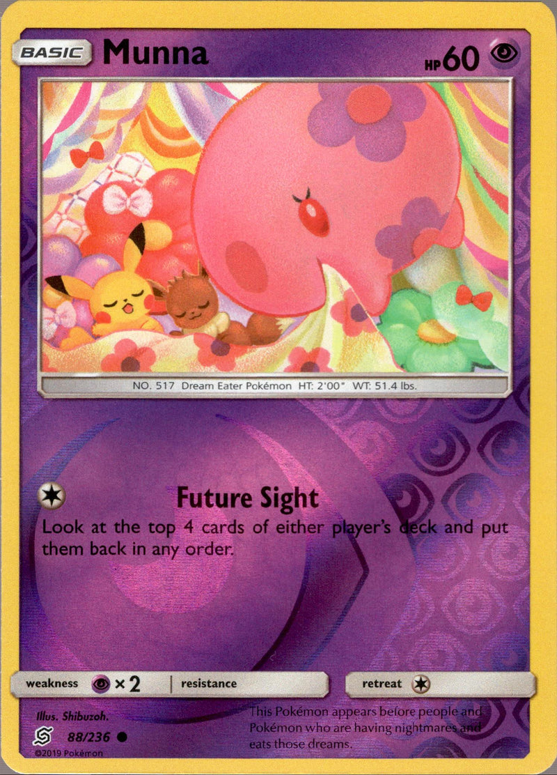 Munna - 88/236 - Unified Minds - Reverse Holo - Card Cavern