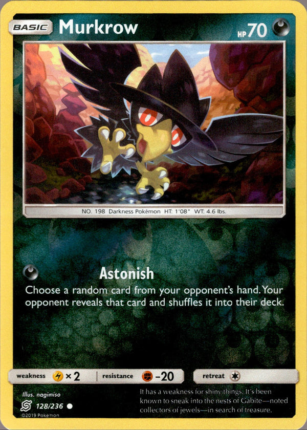 Murkrow - 128/236 - Unified Minds - Reverse Holo - Card Cavern